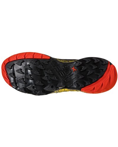 La Sportiva Akasha II Men's Trail Running Shoes, Black/Yellow