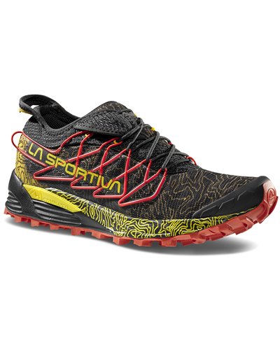 La Sportiva Mutant Men's Trail Running Shoes, Black/Yellow