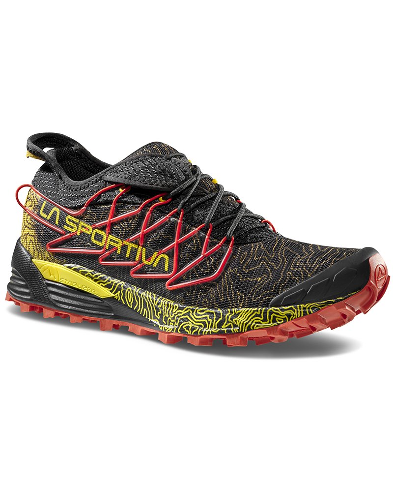 La Sportiva Mutant Men's Trail Running Shoes, Black/Yellow