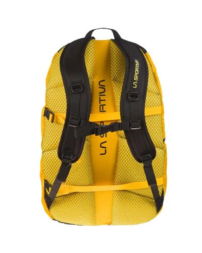 La Sportiva Medium Rope Bag Sacca/Zaino Portacorda 40 Litri, Black/Yellow