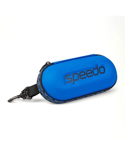 Speedo Custodia Rigida Occhialini Piscina, Blu