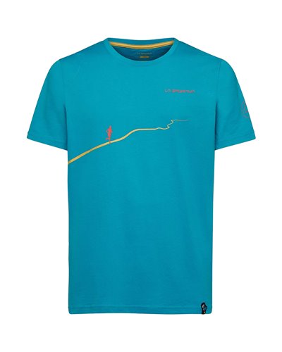 La Sportiva Trail Men's T-Shirt, Tropic Blue