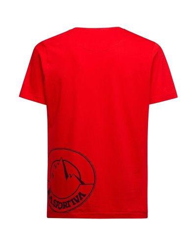 La Sportiva Eighties Logo Men's T-Shirt, Mountain Red