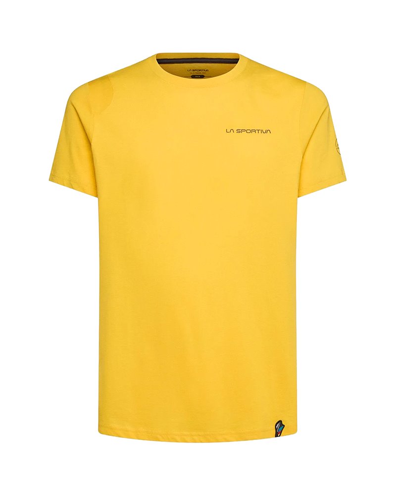La Sportiva Dawn Wall Maglia Maniche Corte Uomo, Yellow