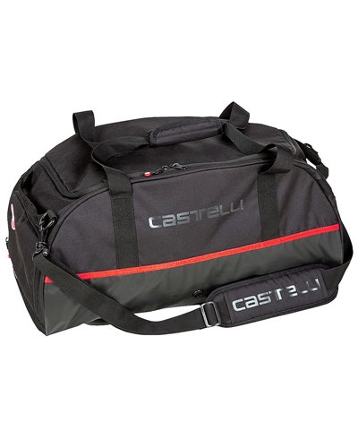 Castelli Gear Duffle Bag 2 Borsone 50 Litri, Nero