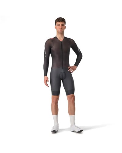 Castelli Body Paint 4.X Rosso Corsa Men's Cycling Speed Speed Suit, Black