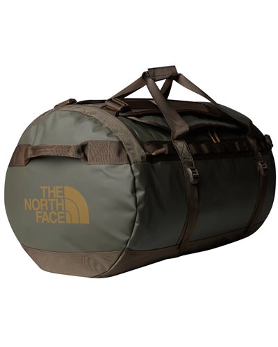 The North Face Base Camp Duffel L - 95 Liters, New Taupe Green/Smokey Brow/Utility Brown