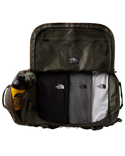 The North Face Base Camp Duffel L Borsone 95 Litri, New Taupe Green/Smokey Brow/Utility Brown