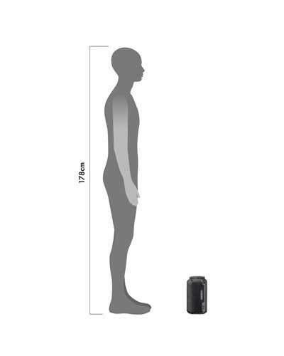 Ortlieb Dry Bag Ultra Lightweight PS10 7 Liters, Black