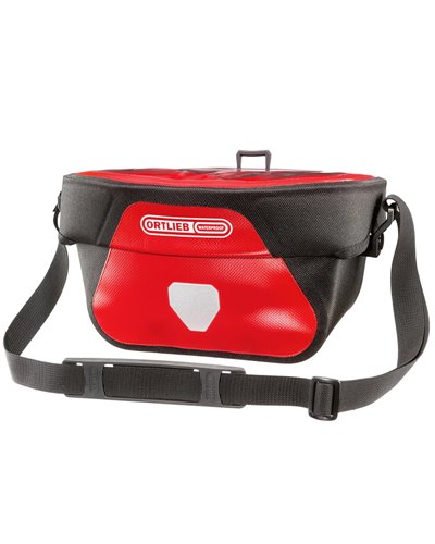 Ortlieb Ultimate F3612 Borsa Manubrio 5 Litri, Rosso