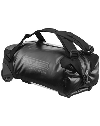 Ortlieb Duffle RG K12001 Waterproof Duffle/Wheeled Luggage 34 Liters, Black