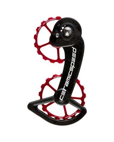 CeramicSpeed 101665 Pulley OSPW Sram 10+11s Mechanical Red Coated