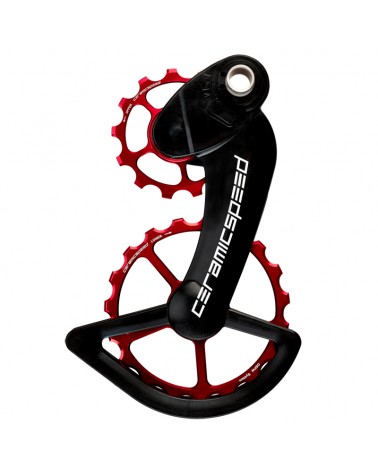 CeramicSpeed 107429 Pulley OSPW Campagnolo 12s EPS Red Coated