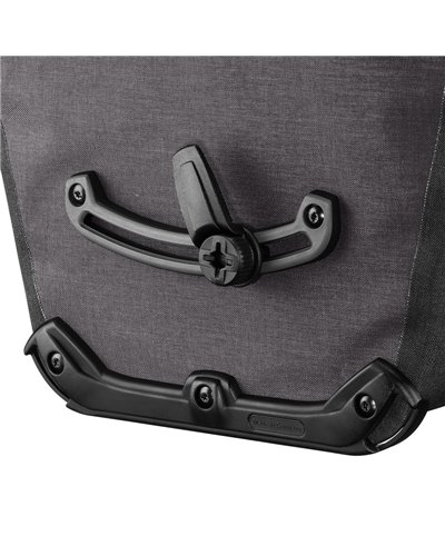 Ortlieb Back-Roller Plus CR F5204 Bike Panniers - Pair Rear 40 Liters, Black