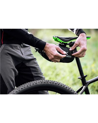 Ortlieb Saddle-Bag Two F9424 Borsa Sottosella 4.1 Litri, Nero Opaco