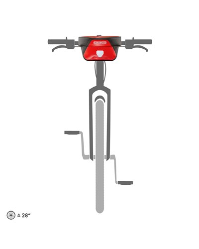 Ortlieb Ultimate Handlebar Bag 5 Liters, Red