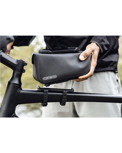 Ortlieb TopTube-Bag F8242 Borsa Tubo Orizzontale 1.5 Litri, Nero