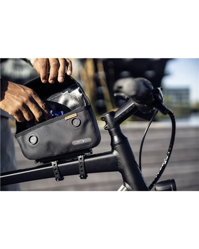 Ortlieb TopTube-Bag F8242 Borsa Tubo Orizzontale 1.5 Litri, Nero