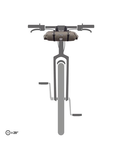 Ortlieb Handlebar-Pack F9933 9 Liters, Dark Sand