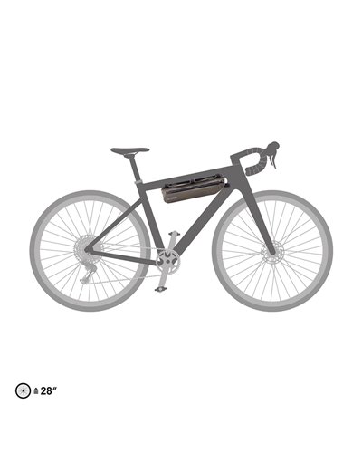 Ortlieb Frame-Pack TopTube F9946 Borsa Tubo Orizzontale 3 Litri, Sabbia Scuro