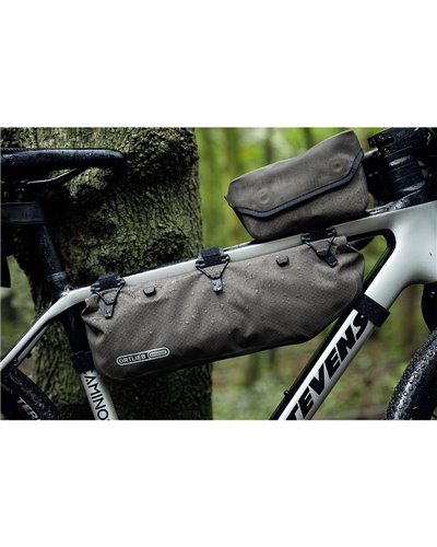 Ortlieb Frame-Pack RC TopTube F9949 Borsa Tubo Orizzontale 4 Litri, Sabbia Scuro