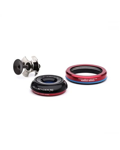 Cane Creek Headset Assembly - Hellbender 70 Lite - Tapered - Is42/28.6/H9 - Is47/33 - Black