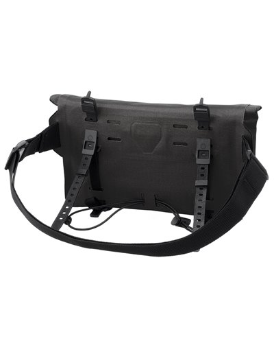 Ortlieb Velo-Sling F9954 Borsa Manubrio 3 Litri con Tracolla, Nero
