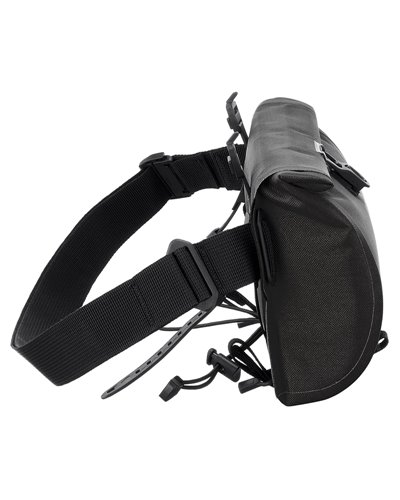Ortlieb Velo-Sling F9954 Borsa Manubrio 3 Litri con Tracolla, Nero