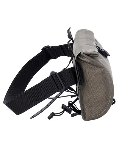Ortlieb Velo-Sling F9955 Borsa Manubrio 3 Litri con Tracolla, Sabbia Scuro