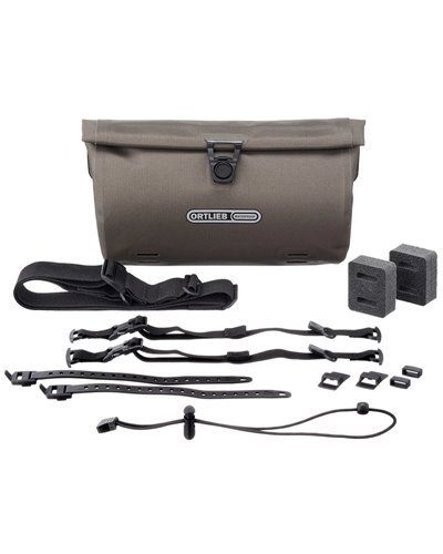 Ortlieb Velo-Sling F9955 Borsa Manubrio 3 Litri con Tracolla, Sabbia Scuro