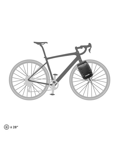 Ortlieb Fork-Pack F9992 5.8 Liters, Matt Black