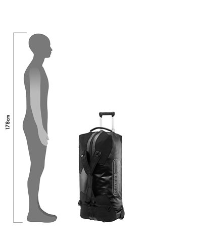 Ortlieb Duffle RG K12201 Borsone/Trolley 85 Litri Impermeabile, Nero