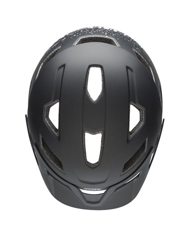 Bell Sidetrack Kids Helmet, Black/Silver - Matte