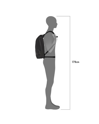 Ortlieb Velocity Lite R430001 Cycling Waterproof Backpack 17 Liters, Black