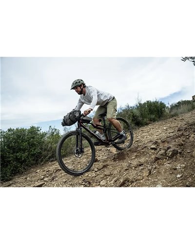 Ortlieb Handlebar-Pack Flex F9928 Borsa Manubrio 15 Litri, Sabbia Scuro