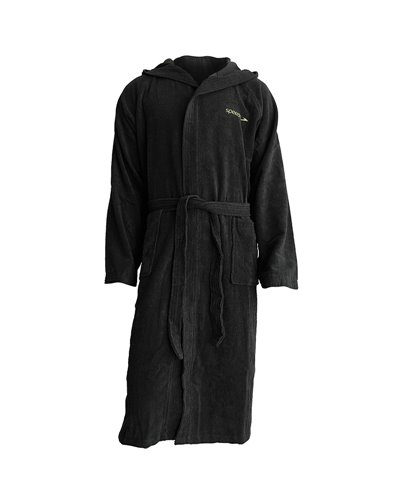 Speedo Monoterry Adult Accappatoio Unisex, Grigio Scuro