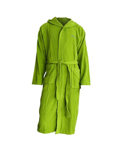 Speedo Monoterry Adult Accappatoio Unisex, Verde Lime