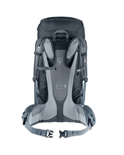 Deuter Futura Air Trek 50+10 Zaino Trekking, Nero/Grafite