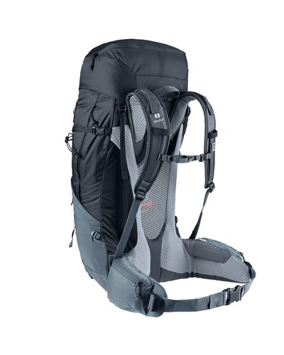 Deuter Futura Air Trek 50+10 Trekking Backpack, Black/Graphite