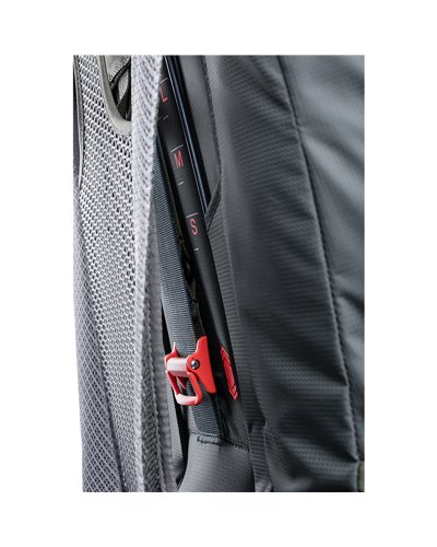 Deuter Futura Air Trek 50+10 Trekking Backpack, Black/Graphite