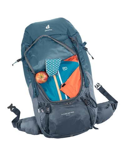 Deuter Futura Air Trek 60+10 Trekking Backpack, Atlantic/Ink