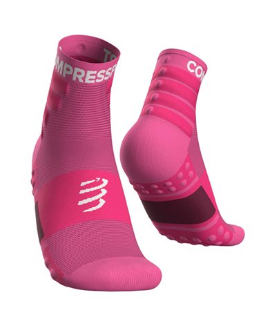 Compressport Training Compression Socks, Pink (2-Pack)