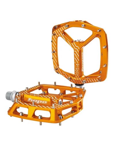 Hope F22 Coppia Pedali Flat MTB, Arancio