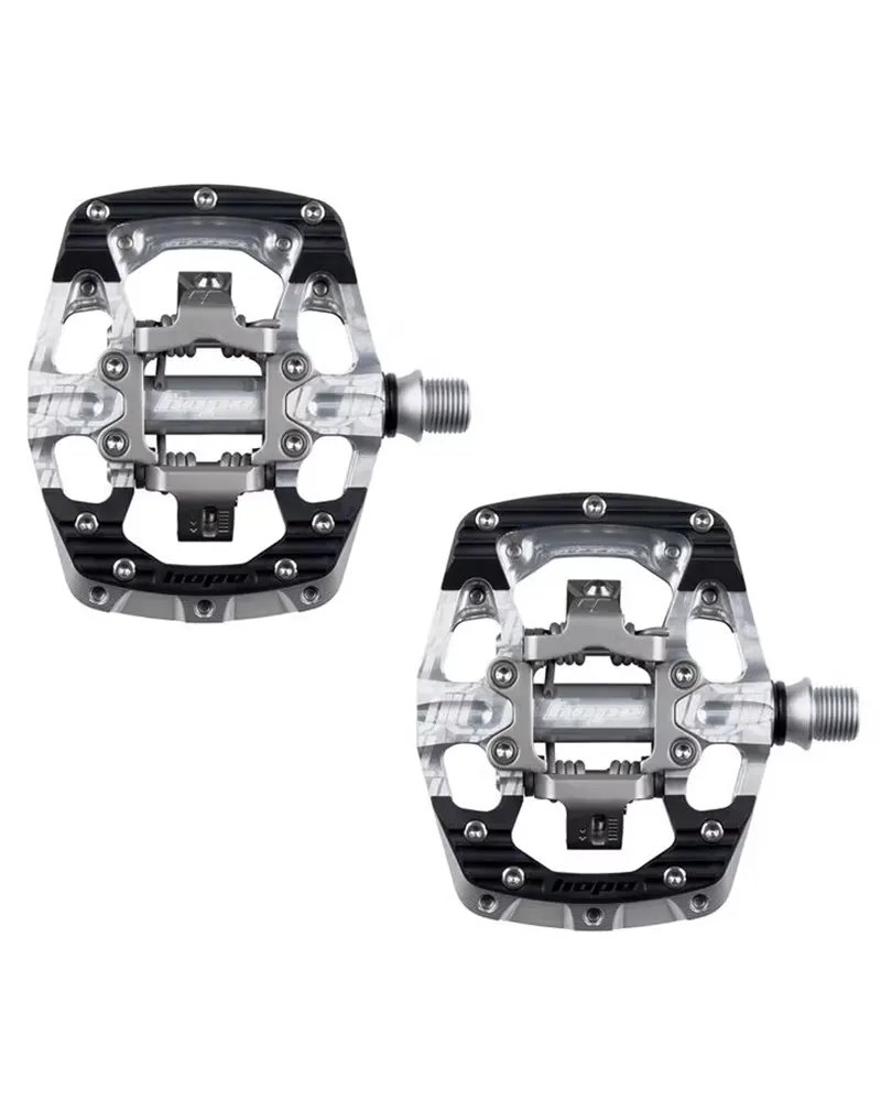 Hope Union GC Coppia Pedali Gravity, Argento