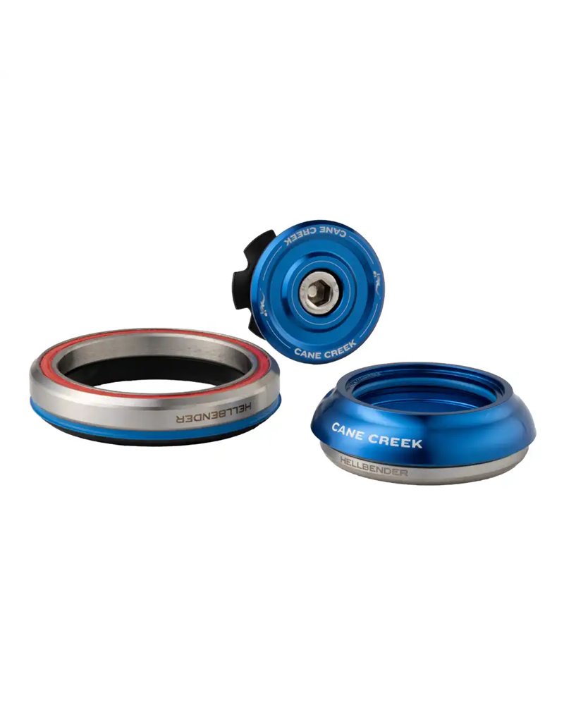 Cane Creek Headset Hellbender 70 Tapered IS41/28.6/IS52/40 - Blue