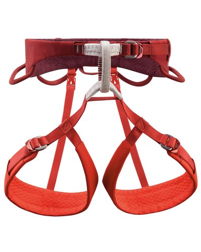 Petzl Adjama Harness Size XL, Dark Red