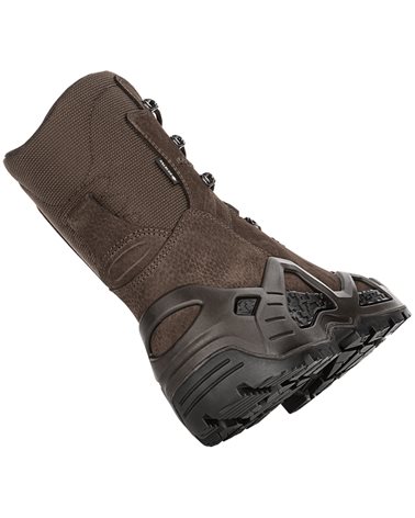 Lowa Z-8N C HI GTX Gore-Tex Men's Tactical/Work Boots Buffalo Leather, Dark Brown