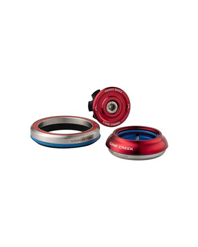 Cane Creek Headset Hellbender 70 Tapered IS42/28.6/IS52/40 - Red