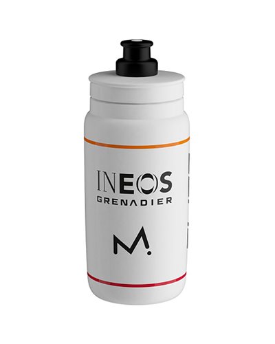 Elite Fly Team 2025 Ineos Grenadier Borraccia 550ml, Bianco