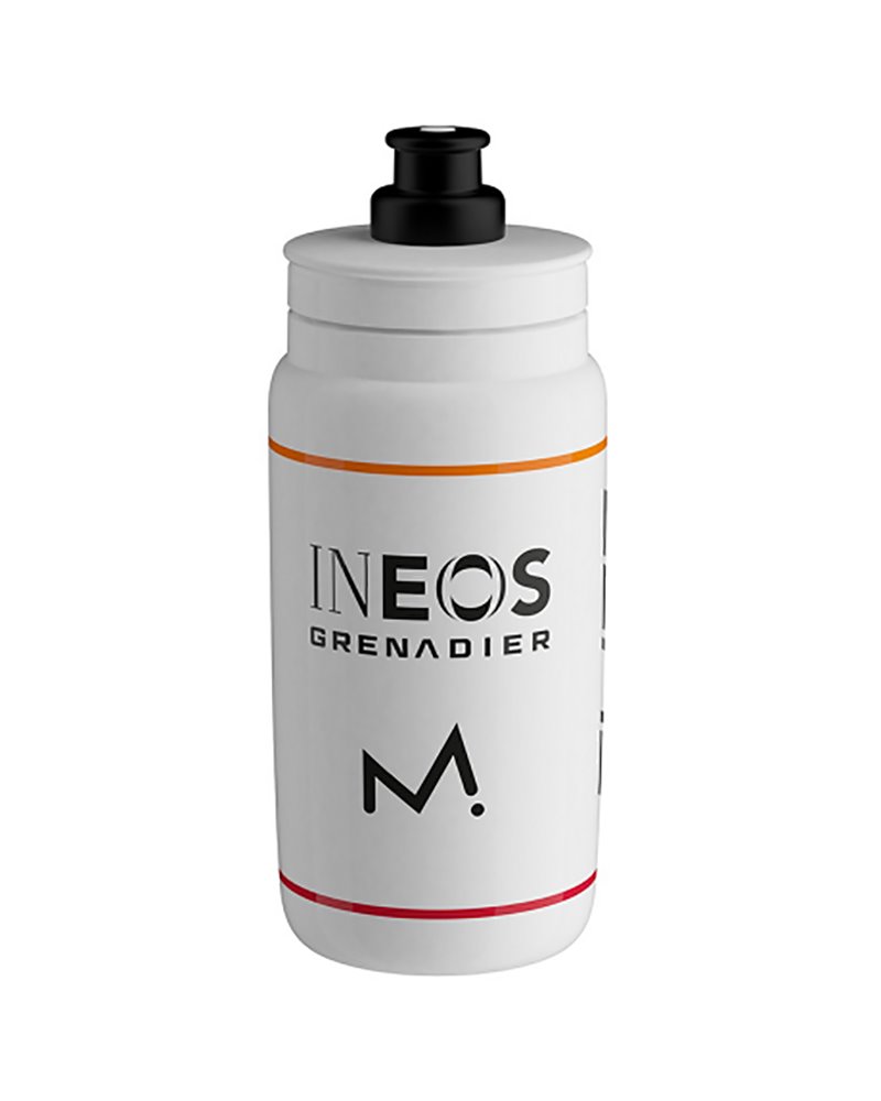 Elite Fly Team 2025 Ineos Grenadier Water Bottle 550ml, White